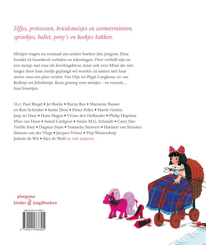 Achterkant van Elfjes, pony's en prinsessen