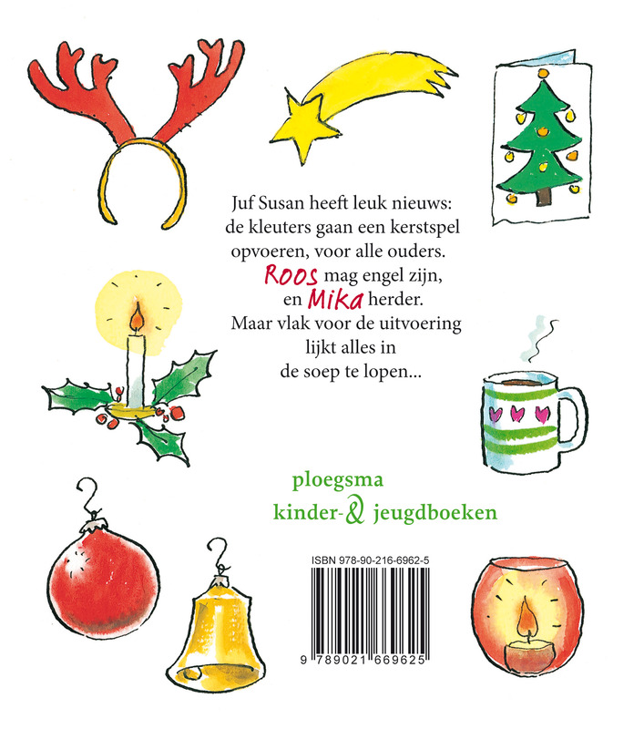 Achterkant van Kaarsjes blazen