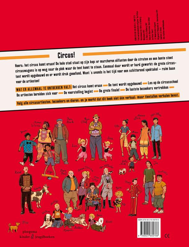 Achterkant van Circus!
