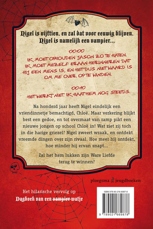 Achterkant van Dagboek van een gedumpte vampier