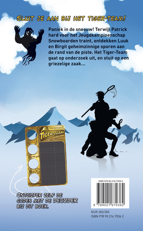 Achterkant van De verschrikkelijke sneeuwman
