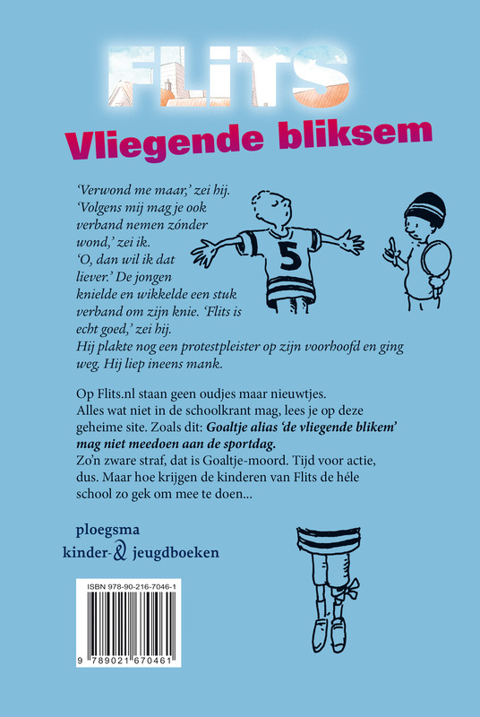 Achterkant van Flits!