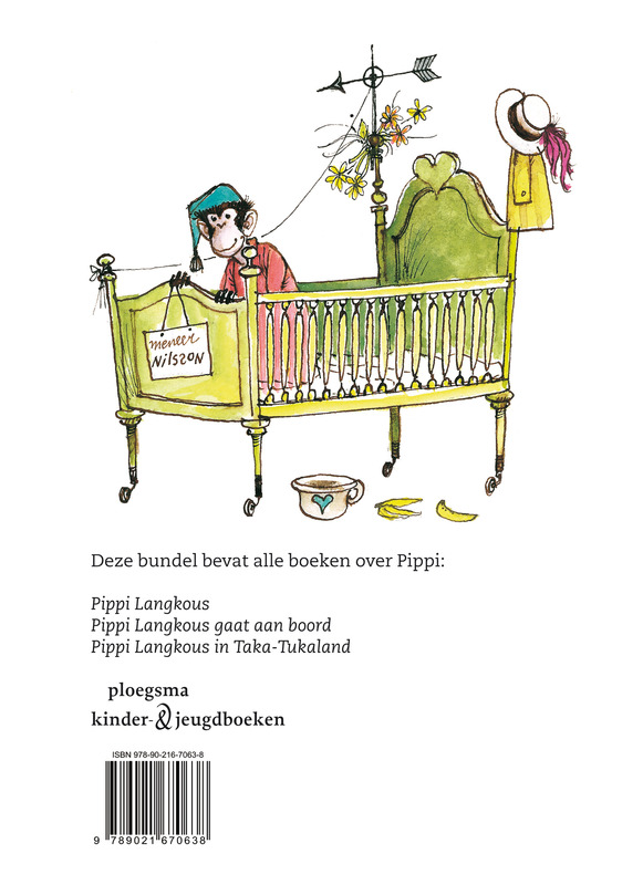 Achterkant van Pippi Langkous
