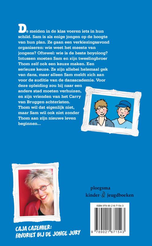 Achterkant van Kies voor mij!