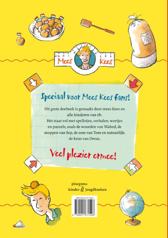 Achterkant van Het grote Mees Kees doeboek