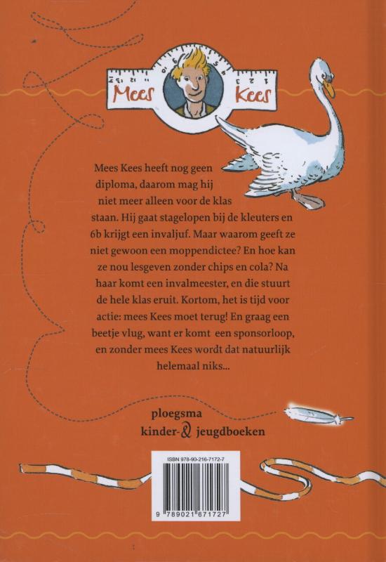 Achterkant van De sponsorloop