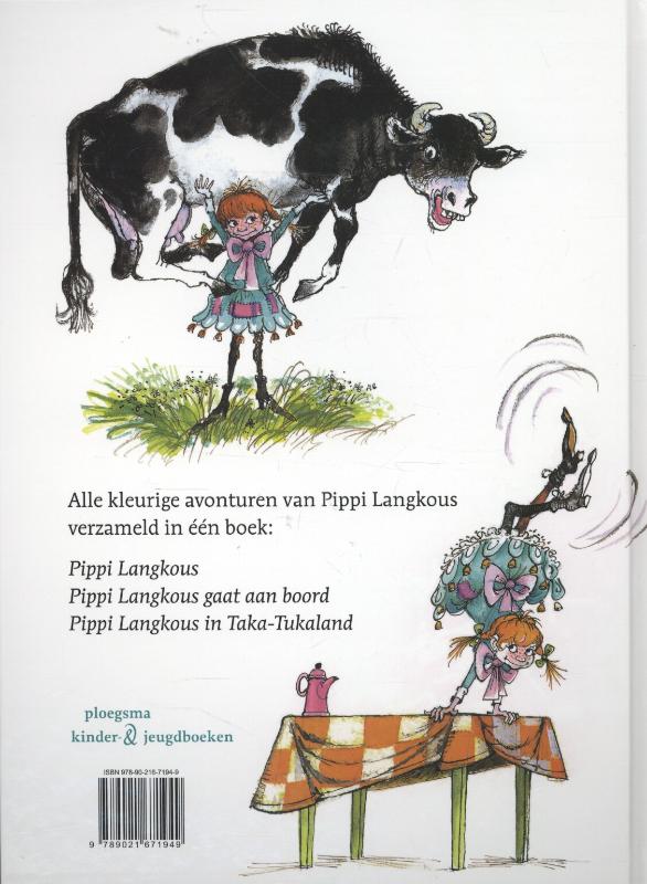 Achterkant van Pippi Langkous