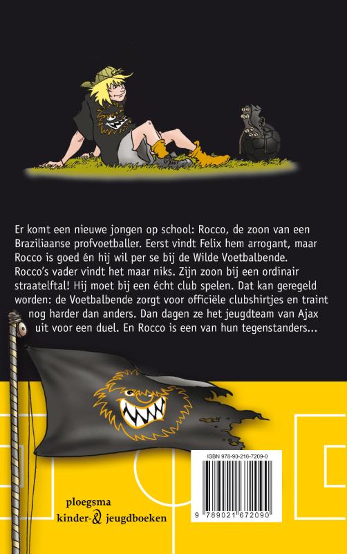 Achterkant van Felix