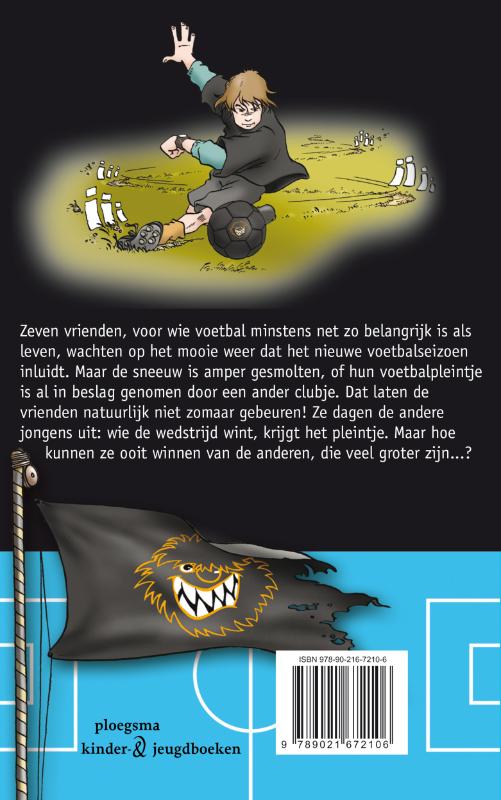 Achterkant van Leon de slalomkampioen