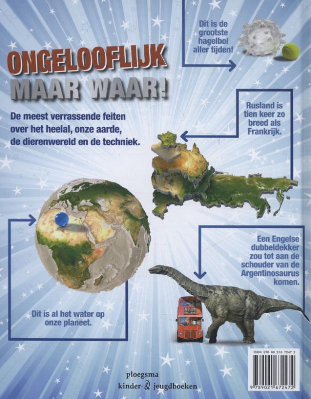 Achterkant van Ongelooflijk maar waar!