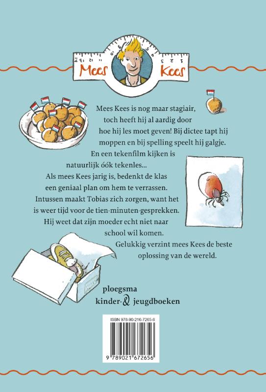 Achterkant van Mees Kees in de gloria
