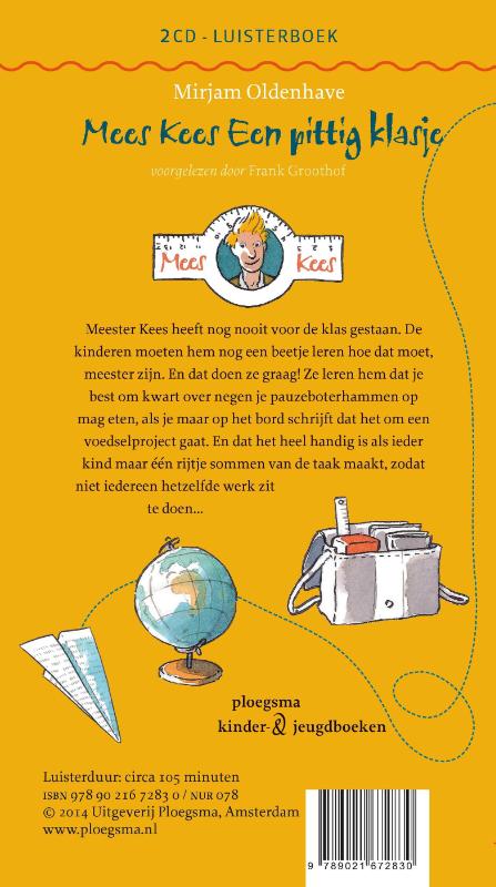 Achterkant van Mees Kees - Een pittig klasje