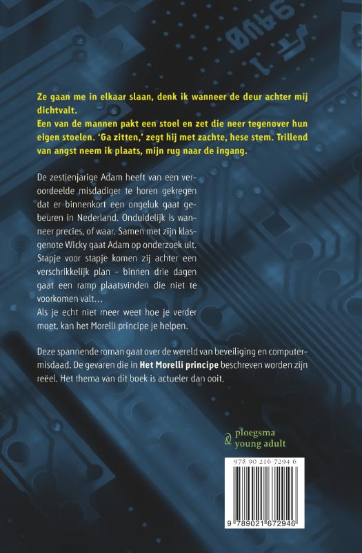 Achterkant van Het morelli principe