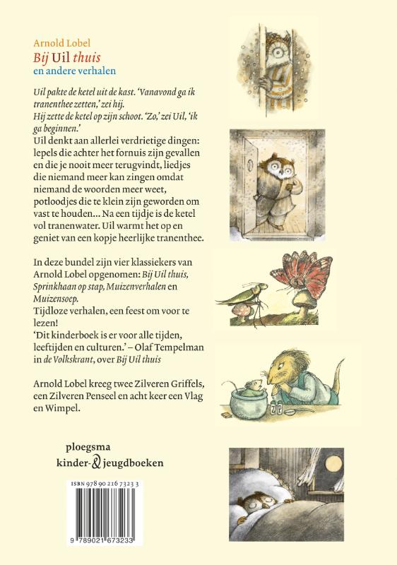 Achterkant van Bij uil thuis en andere verhalen