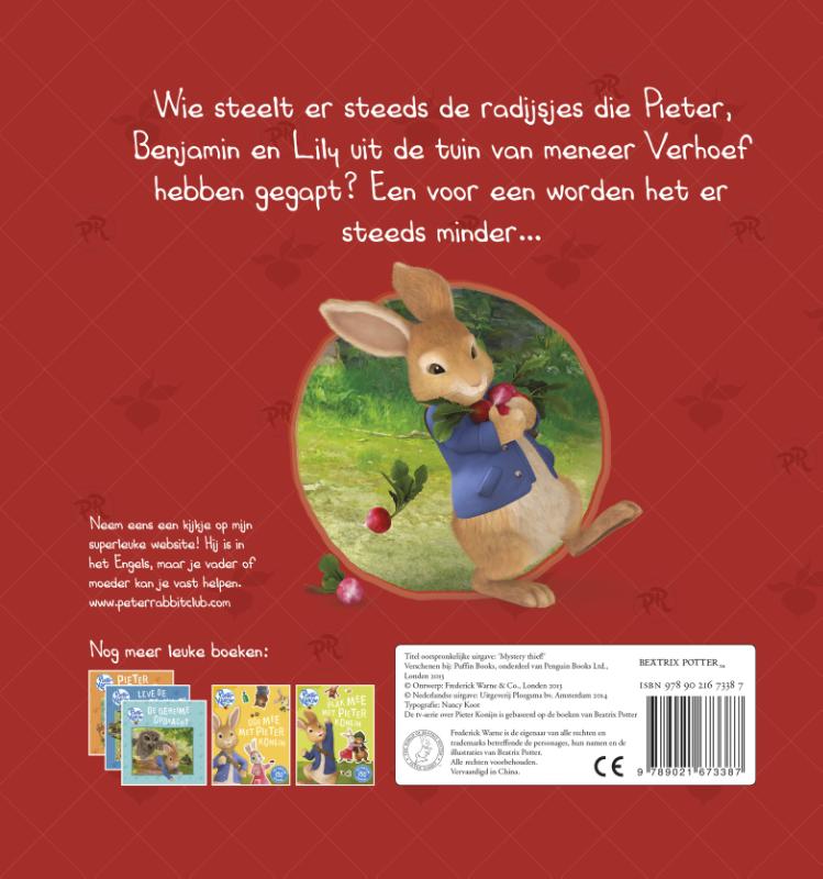 Achterkant van Wie is de dief?