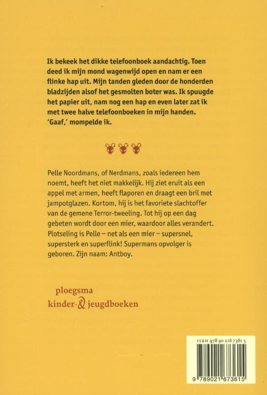 Achterkant van De beet van de mier