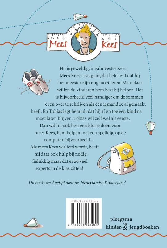 Achterkant van Mees Kees op de kast
