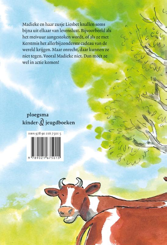 Achterkant van Madieke en Liesbet
