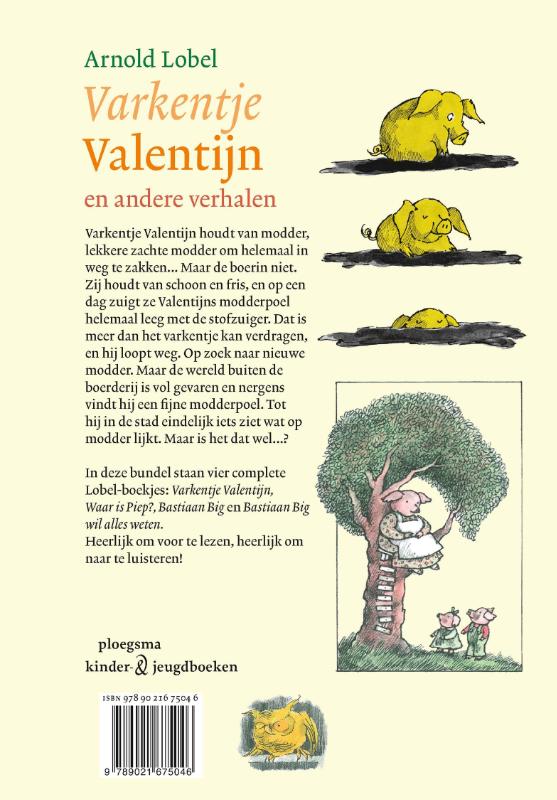 Achterkant van Varkentje Valentijn en andere verhalen