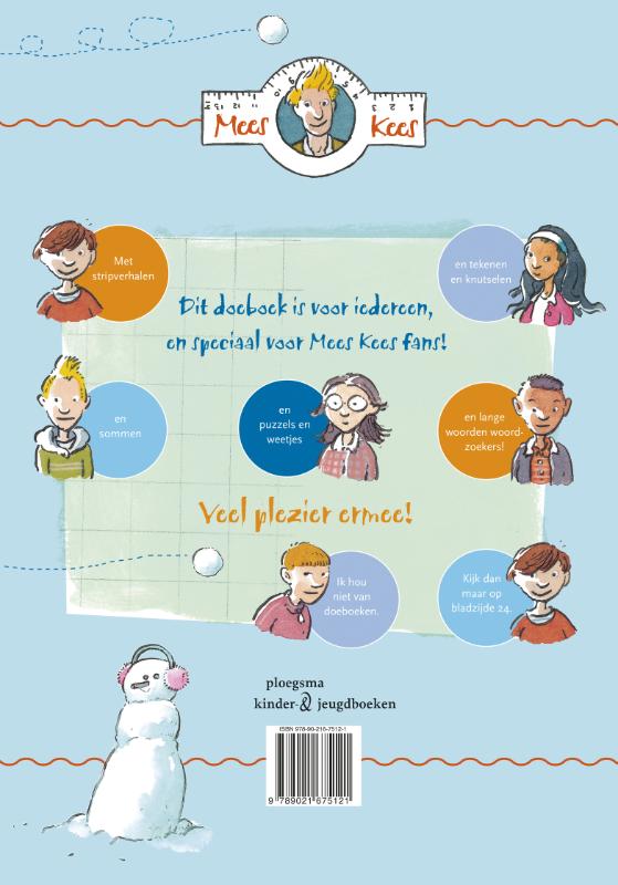 Achterkant van Het grote winterse Mees Kees doeboek