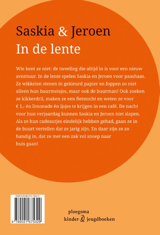 Achterkant van Saskia en Jeroen - In de lente