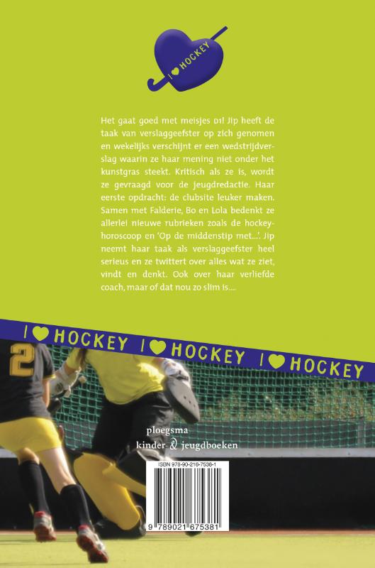Achterkant van I Love Hockey 5: Shoot-outs en hockeytweets