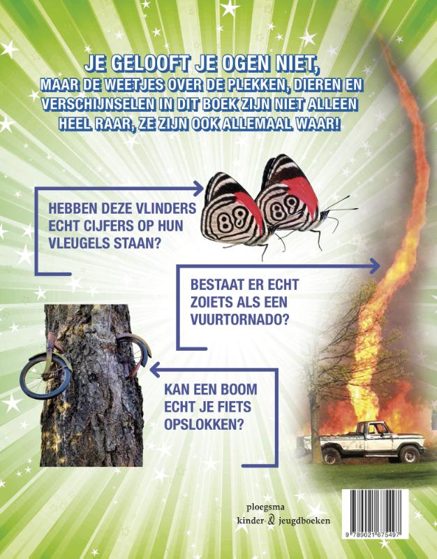 Achterkant van Raar maar waar!