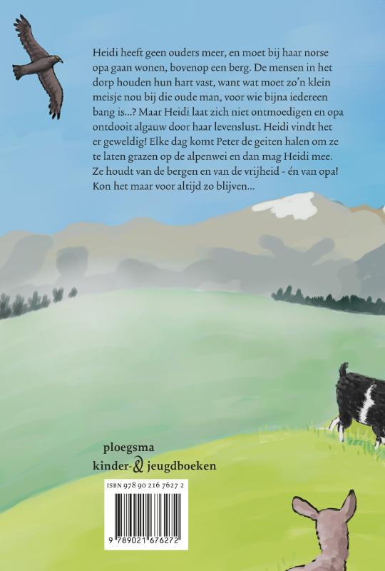 Achterkant van Heidi