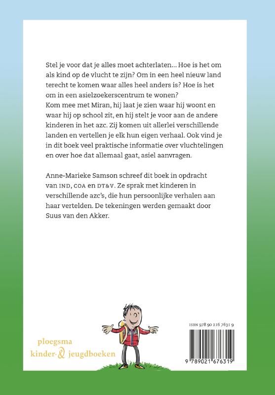 Achterkant van Ik ben Miran