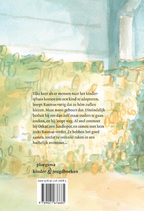 Achterkant van Rasmus en de landloper