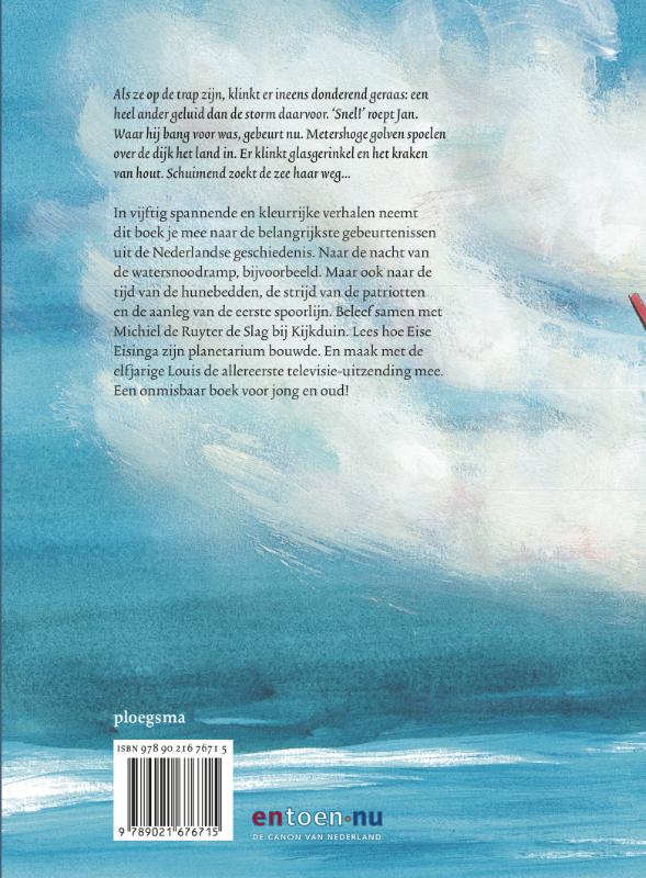 Achterkant van Over vroeger en nu