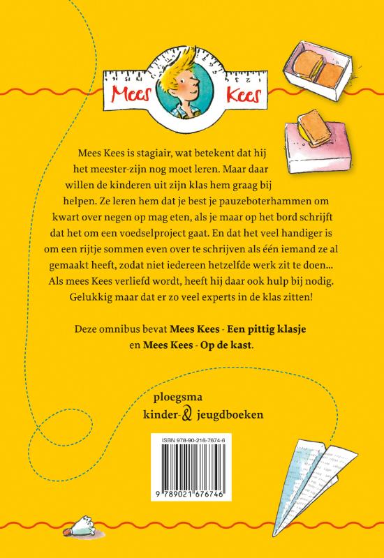 Achterkant van Veel Mees Kees