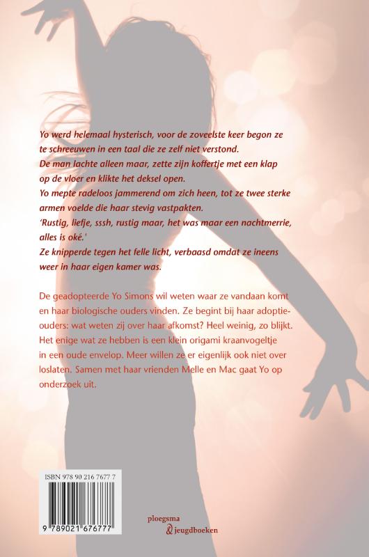Achterkant van De vlucht van de kraanvogel