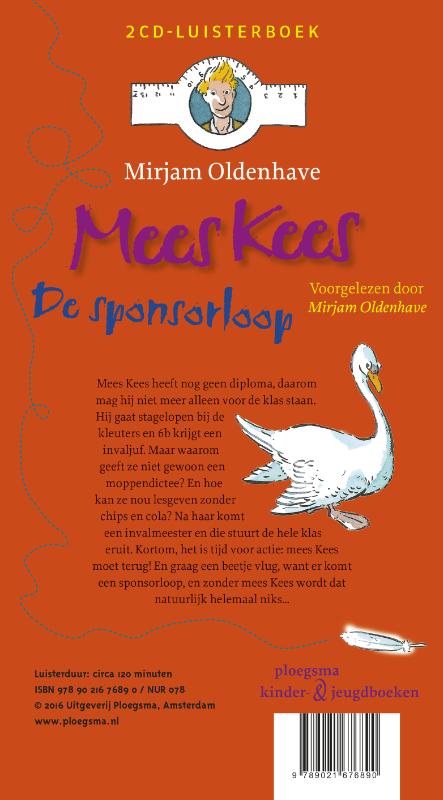 Achterkant van Sponsorloop (2CD)