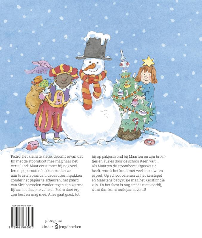 Achterkant van Tijsinger * Het grote decemberboek