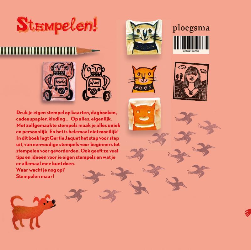 Achterkant van Stempelen