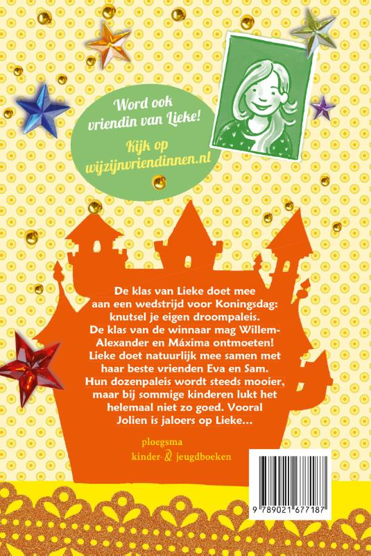 Achterkant van Lieke viert feest
