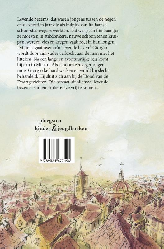 Achterkant van Levende bezems