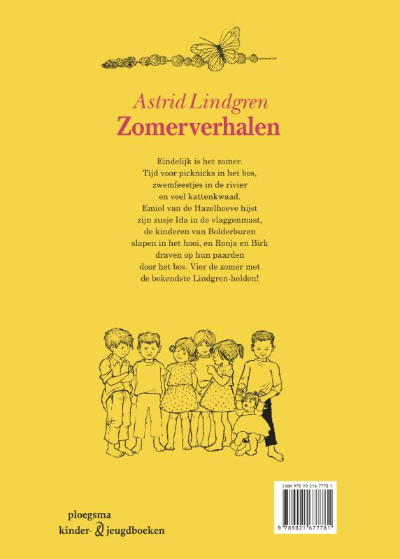 Achterkant van Zomerverhalen