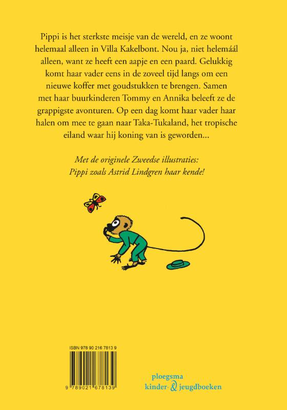Achterkant van Pippi Langkous