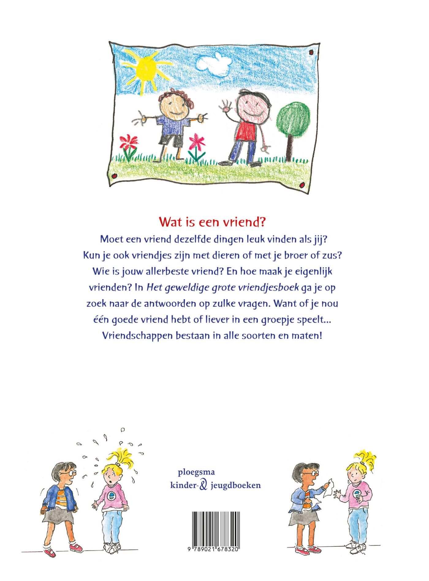 Achterkant van Het geweldige grote vriendjesboek