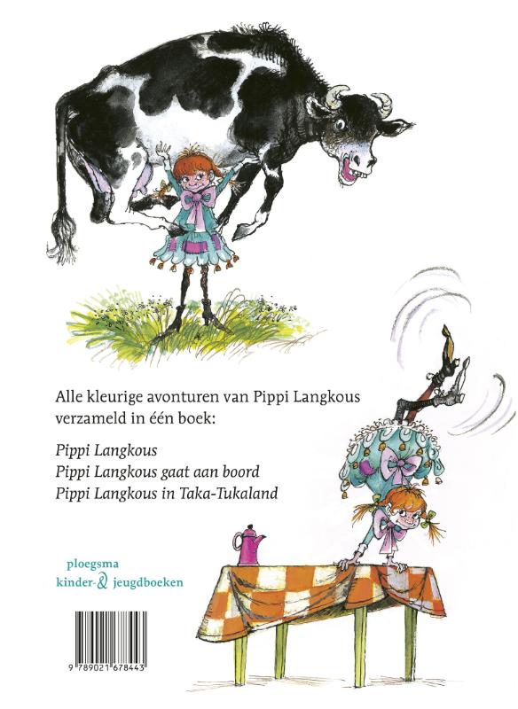 Achterkant van Pippi Langkous