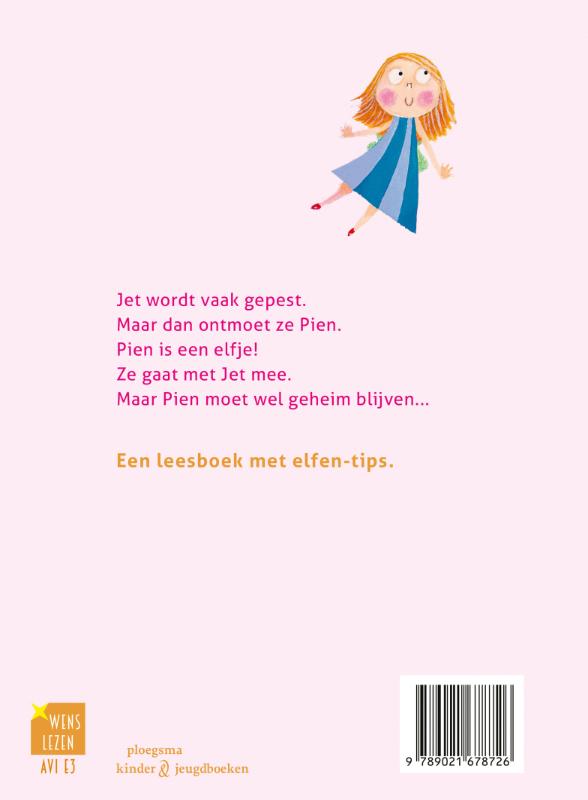 Achterkant van Het elfje van Jet