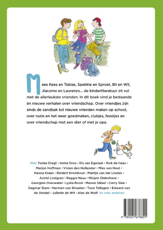 Achterkant van Het dikke vriendenboek