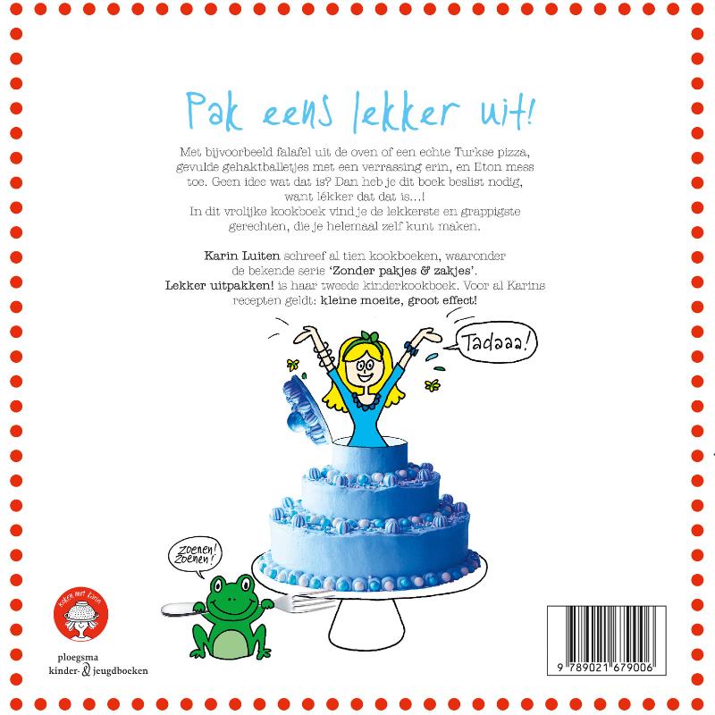 Achterkant van Lekker uitpakken!