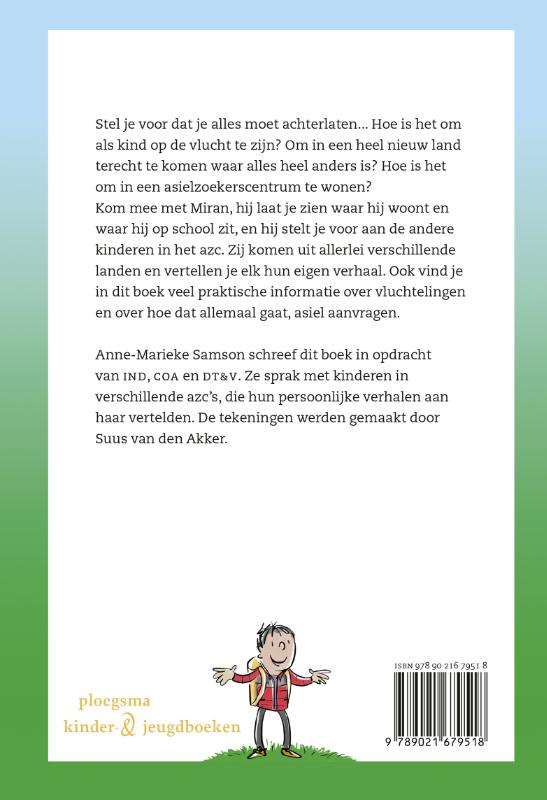 Achterkant van Ik ben Miran