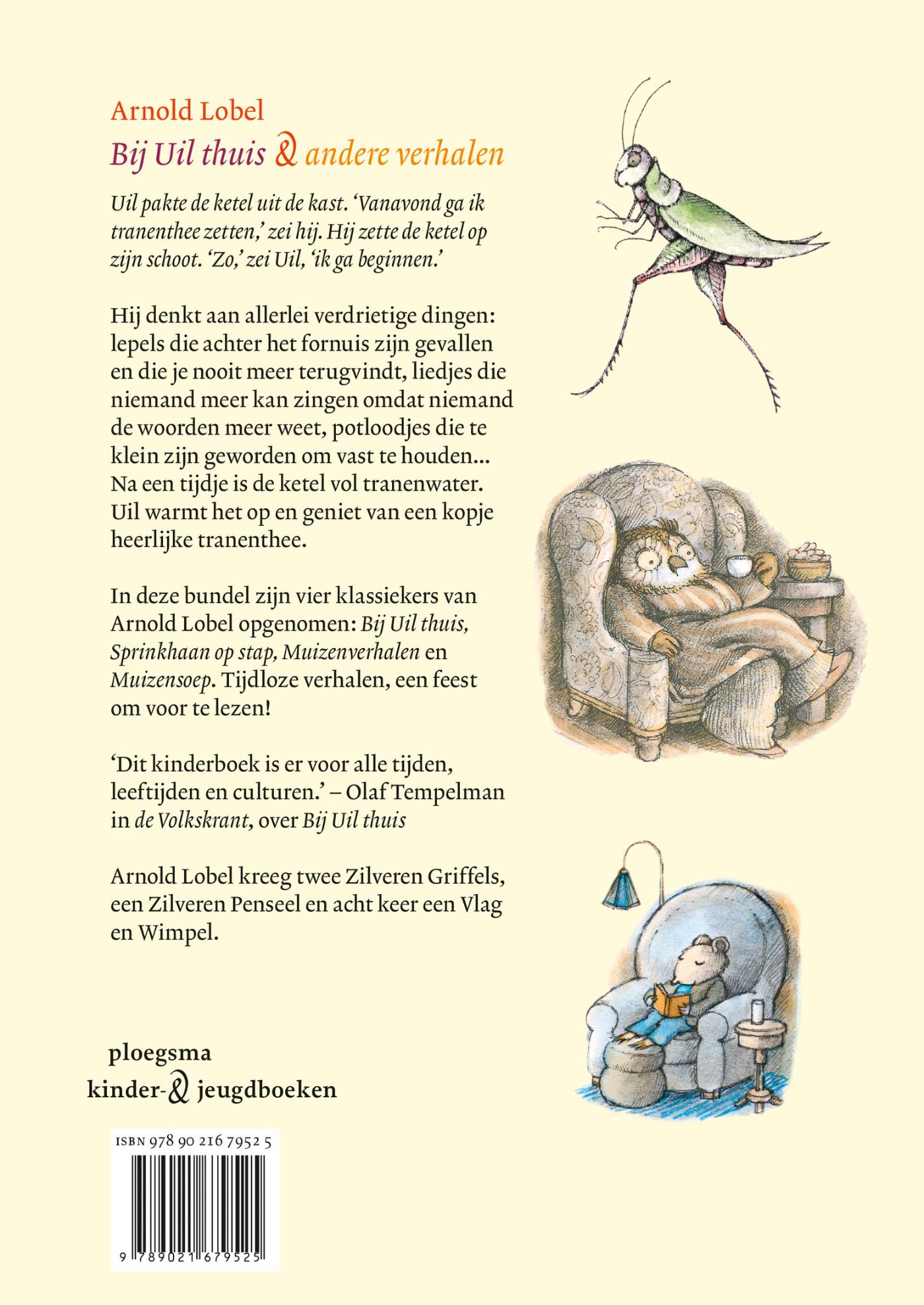 Achterkant van Bij uil thuis