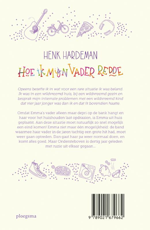 Achterkant van Hoe ik mijn vader redde