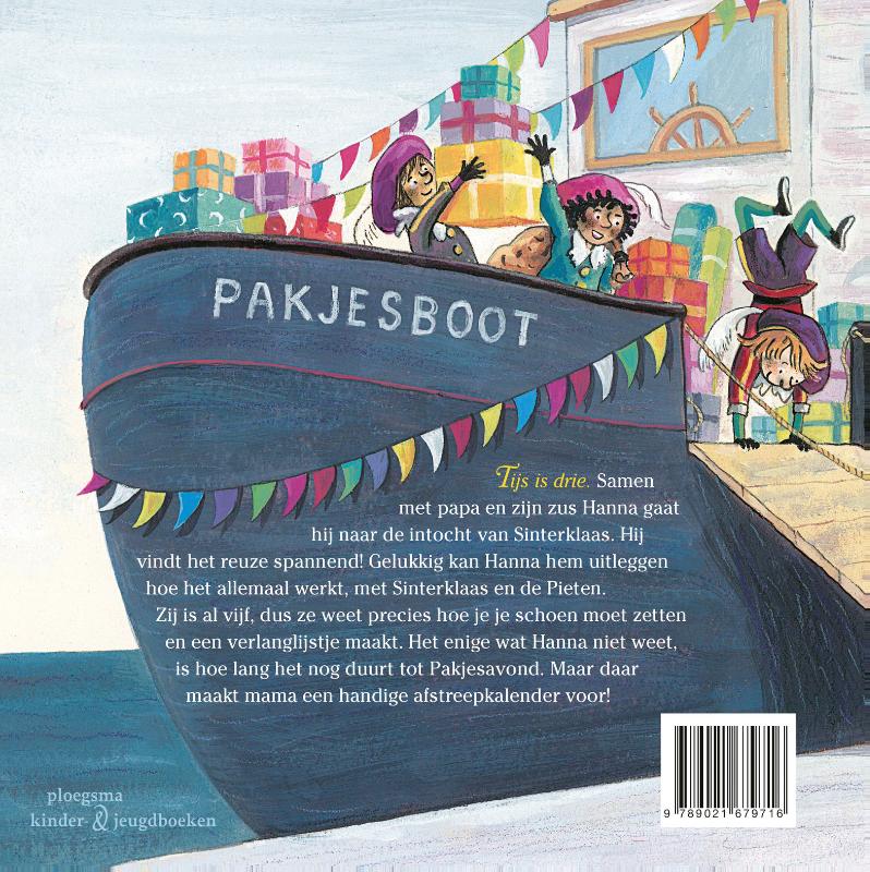 Achterkant van Daar is Sinterklaas!
