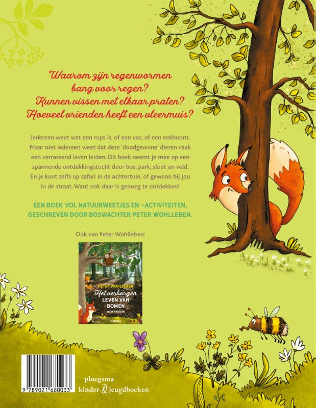 Achterkant van Het geheime leven van dieren
